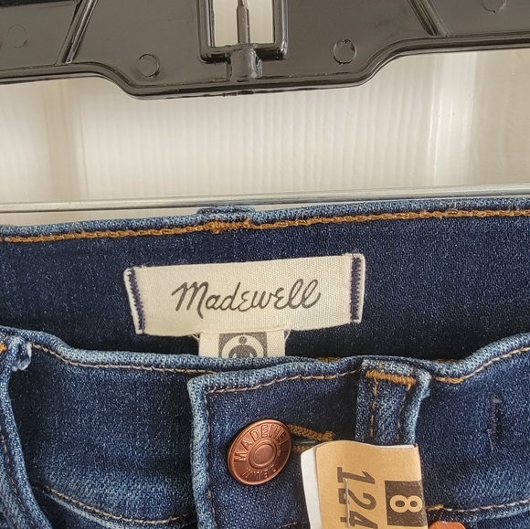 Like NEW Madewell 10" high-rise skinny jeans, 24 - Picture 7 of 11